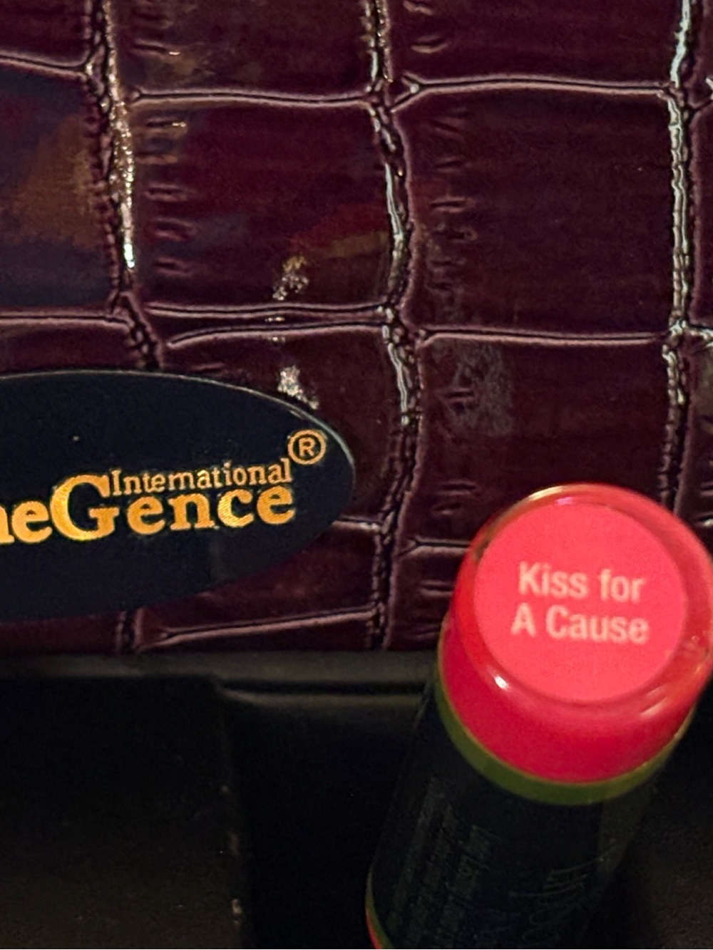 KISS FOR A CAUSE Senegence Lipsense New Old Stock - Unopened